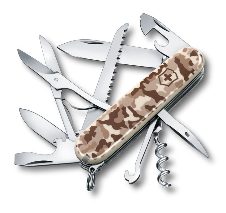Мултифункционален джобен нож Victorinox Huntsman 91 Desert Camouflage