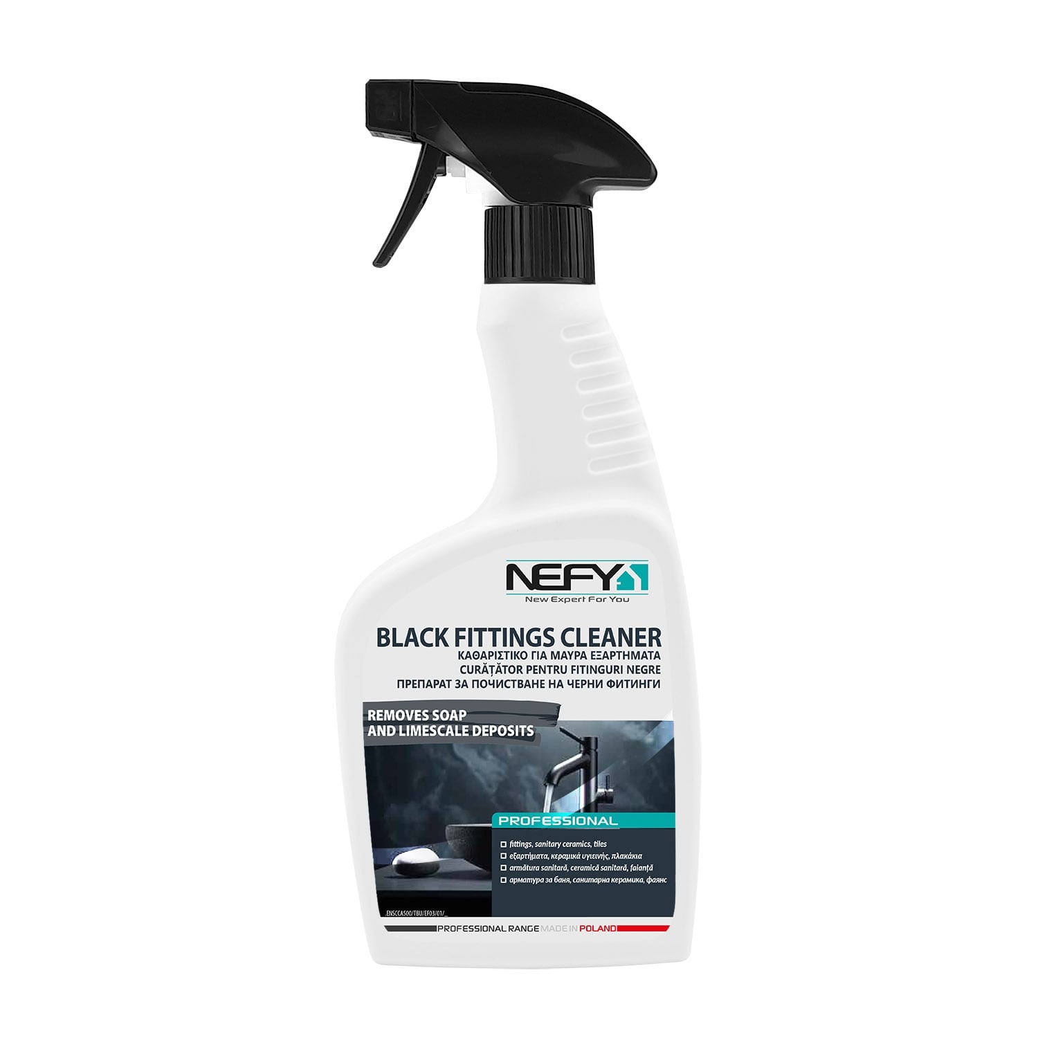 Препарат за черни повърхности Nefy 500мл