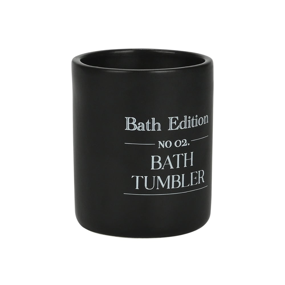 Поставка за четки за зъби Myst Bath Tumbler черна