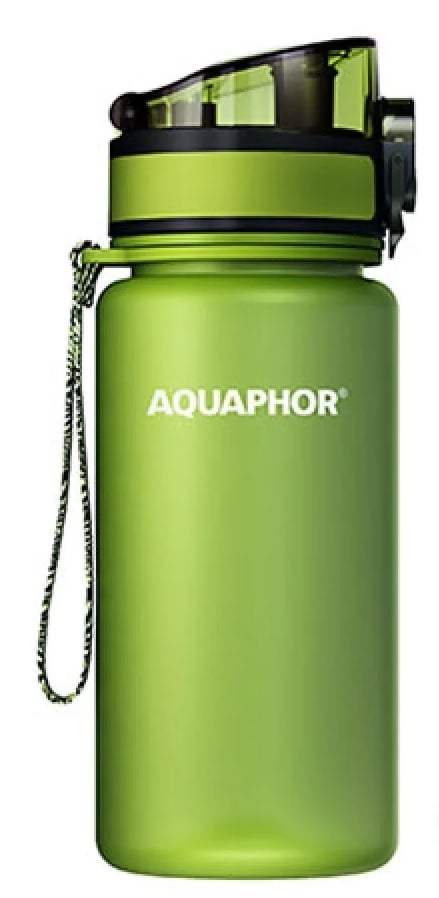 Филтрираща бутилка Aquaphor City Tritan зелена 350мл