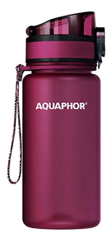 Филтрираща бутилка "Aquaphor City" Tritan Ruby 350 мл
