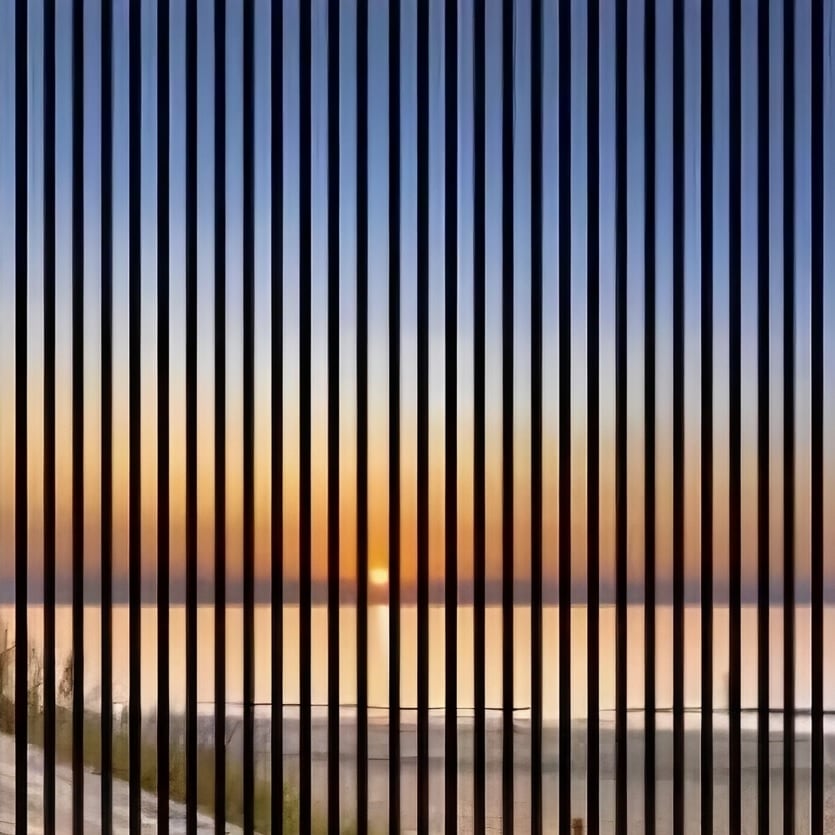 Акустичен панел с дигитален печат Sunset 113,3 х 240 см