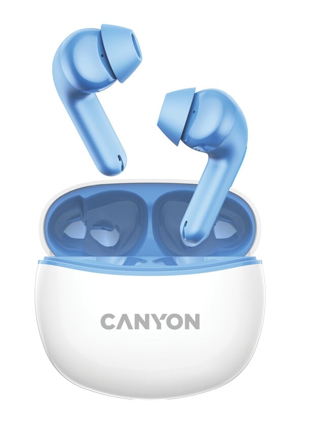 Безжични слушалки Canyon TWS-5 сини