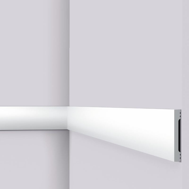 Стенен профил Nmc FD2S HDPS 110 х 15 х 2000 мм бял