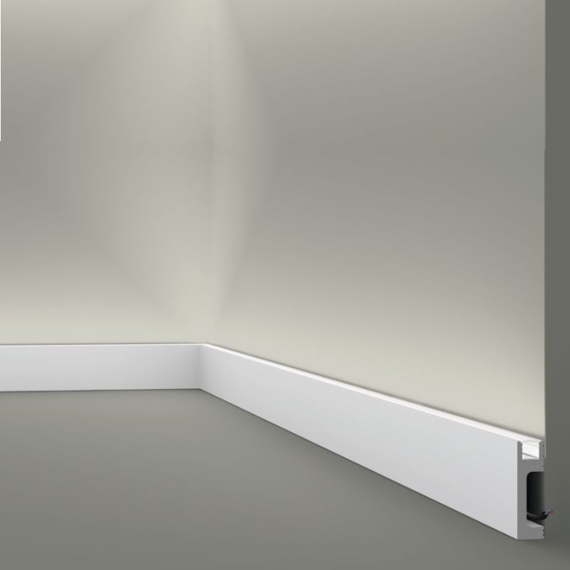 Профил за LED лента Nmc IL10 HDPS 80 х 23 х 2000 мм бял