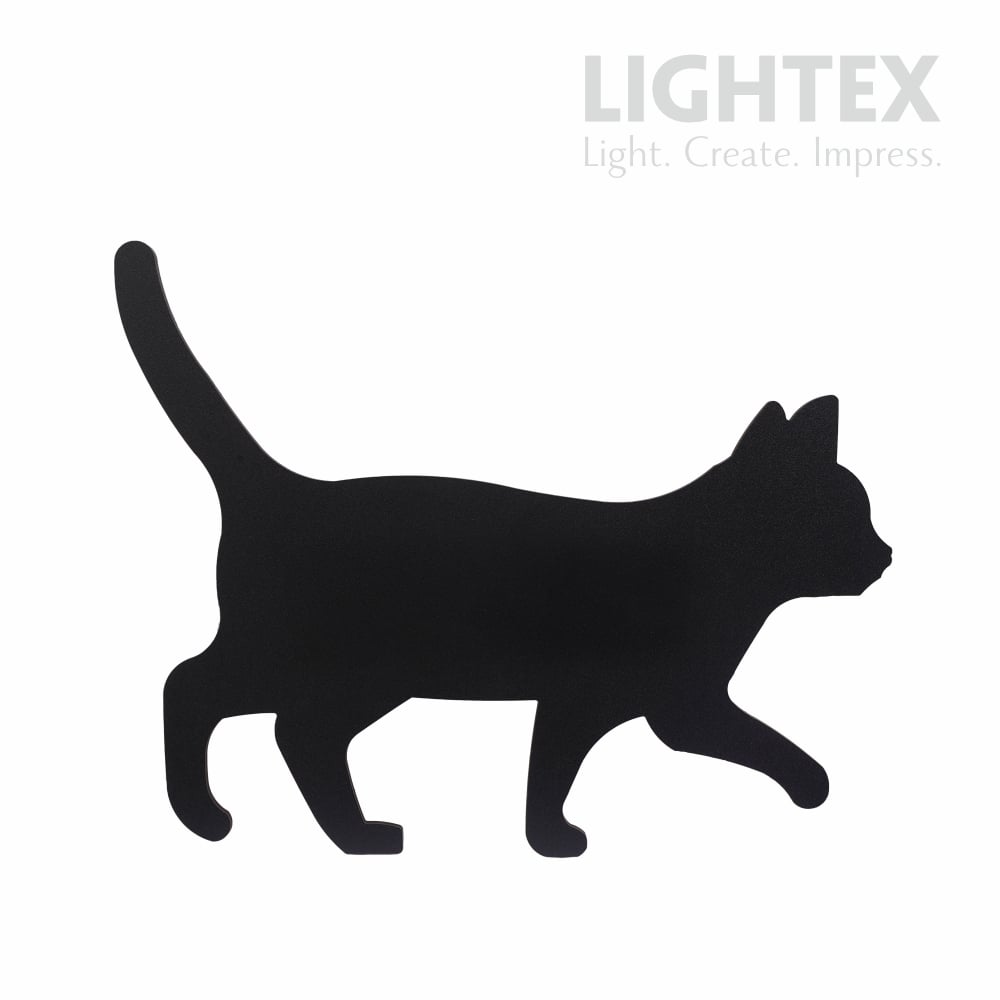 LED аплик Lightex Lucky 8 W черен