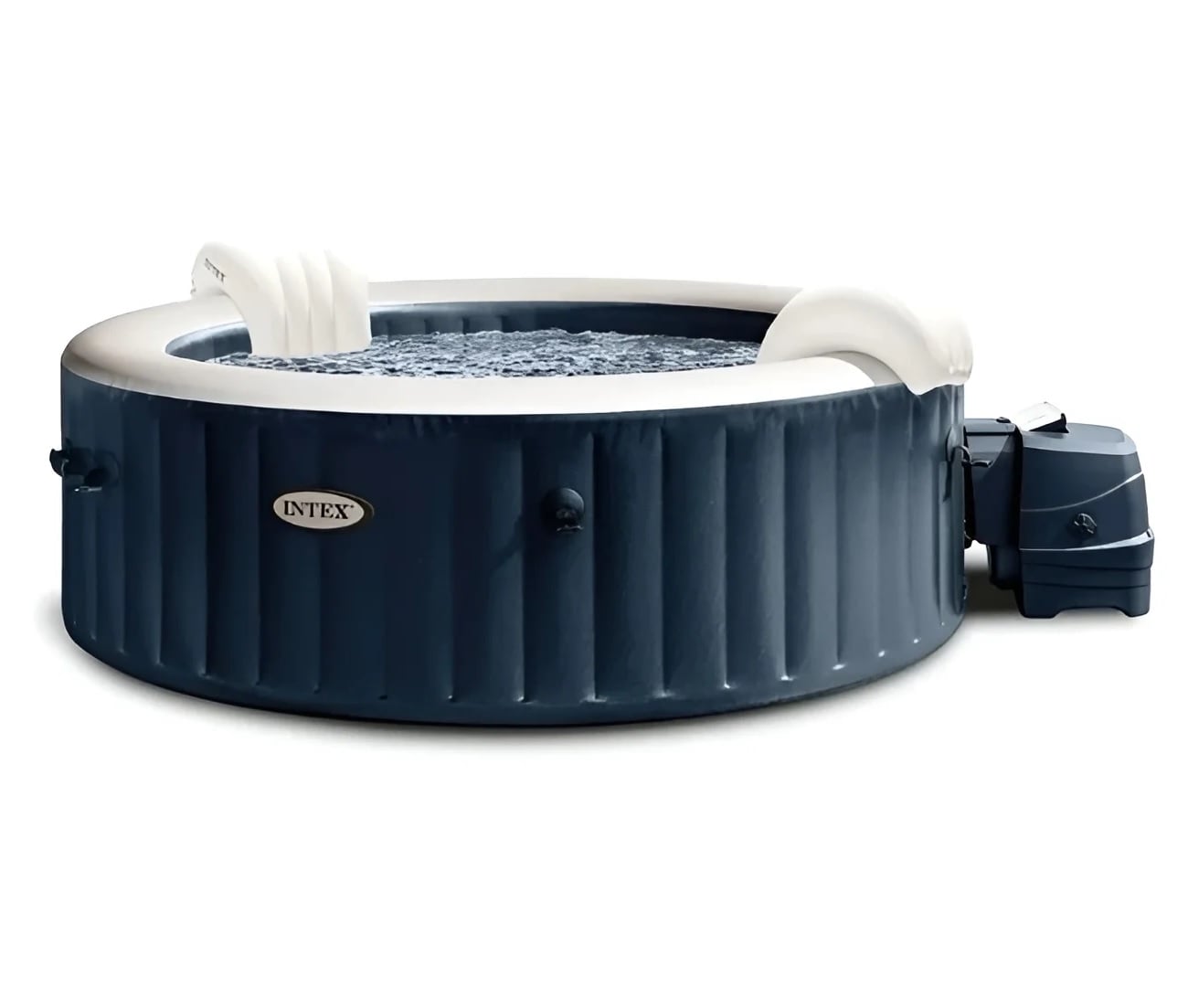 Джакузи Intex 28430NP PureSpa Plus Navy Bubble Massage за 4 човека