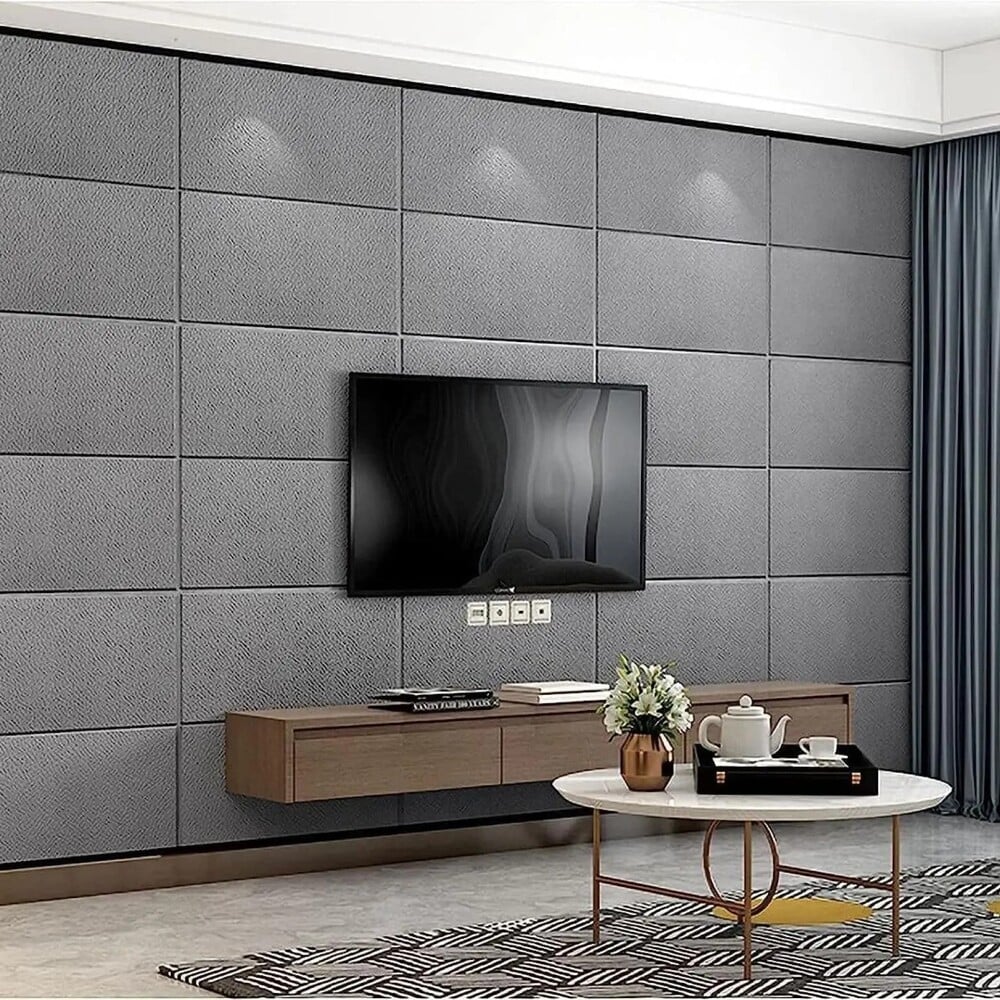 Комплект самозалепващи плочки Formwall 35х35 см 5 броя / сиви