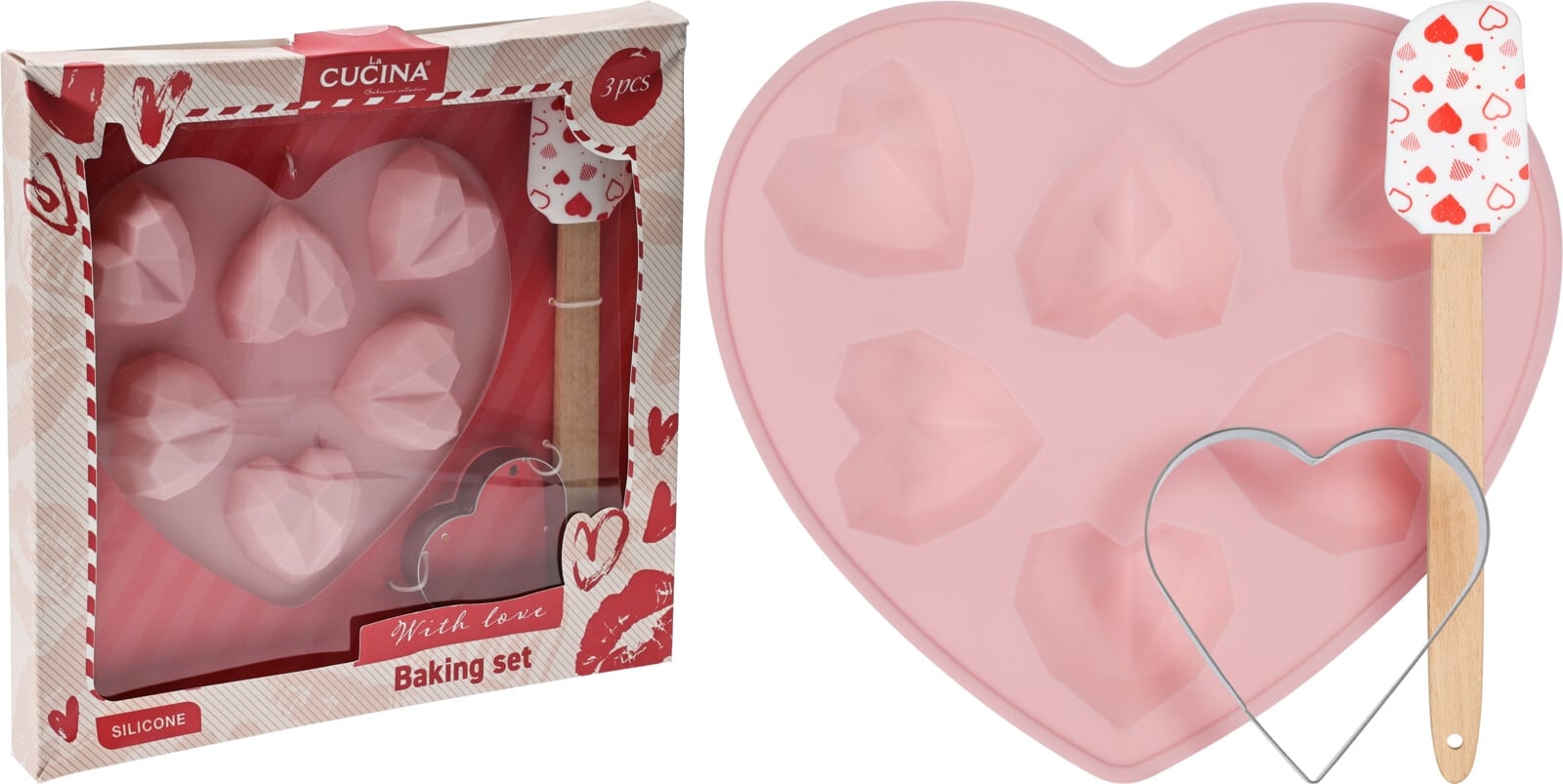 Комплект за печене Valentine 3 части