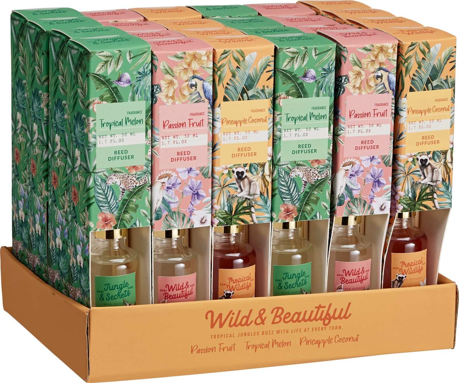 Ароматизатор с пръчици Tropical 50мл микс