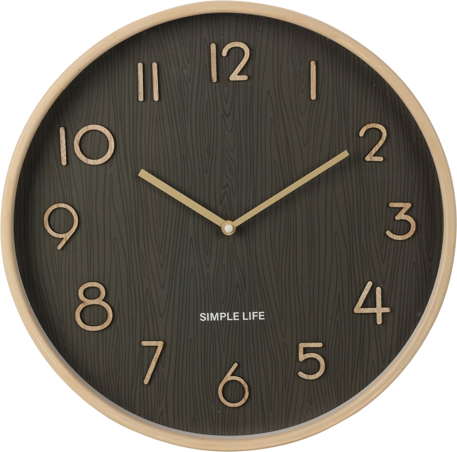 Часовник Wood ф38см