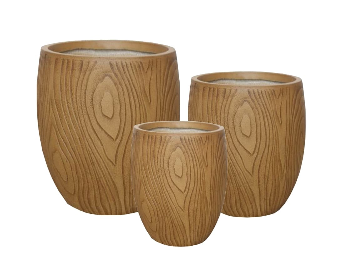 Глинена кашпа 30208 Brown 38,5х38,5х46см 