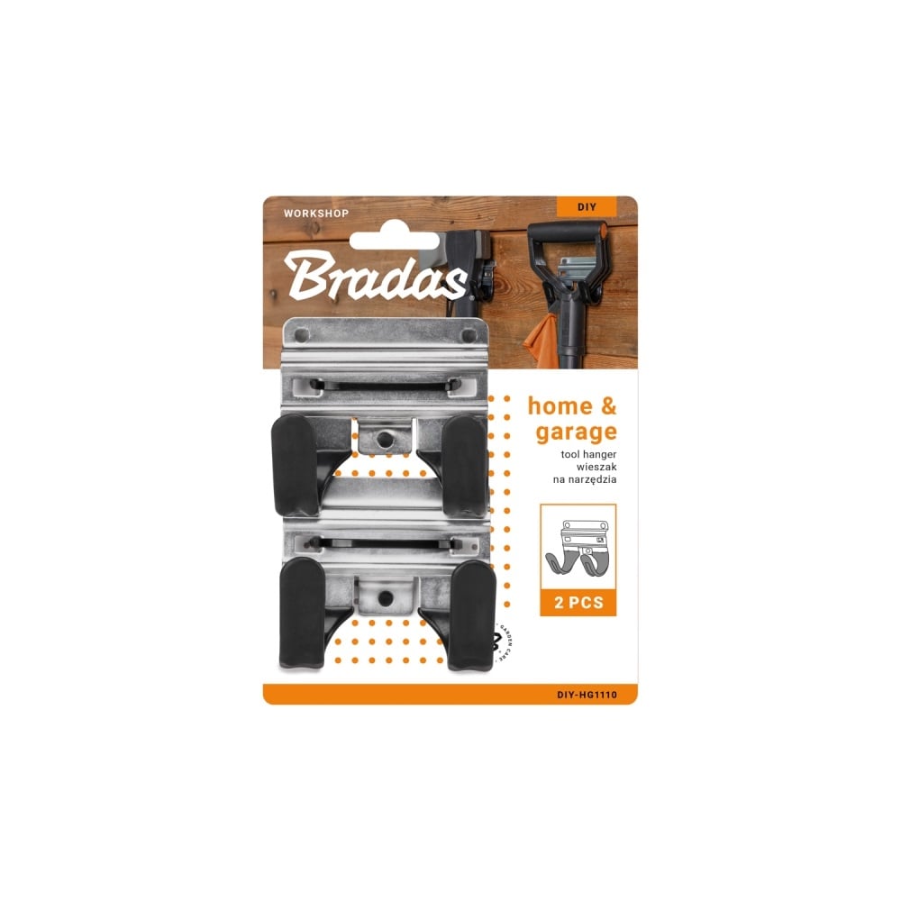 Закачалки с куки за инструменти Bradas 2 броя