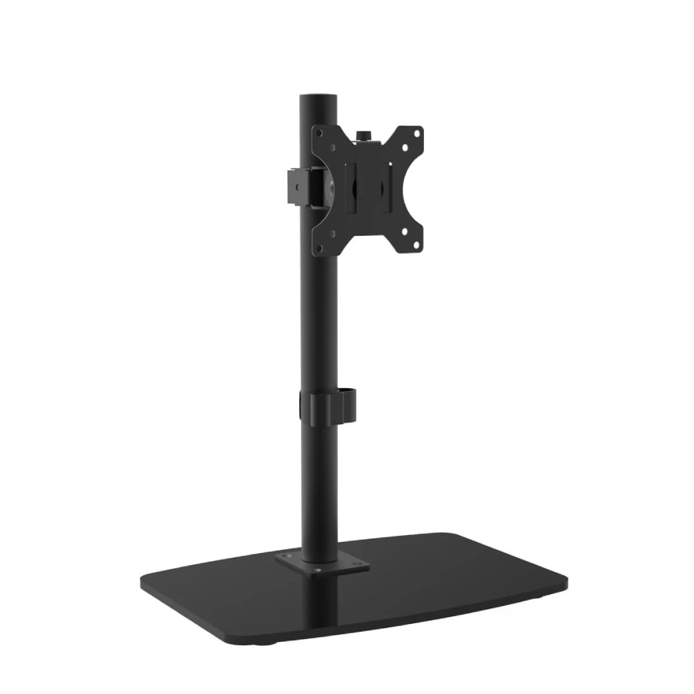 Стойка за един монитор Ziel DWD028 black glass стояща 15-32" 10кг