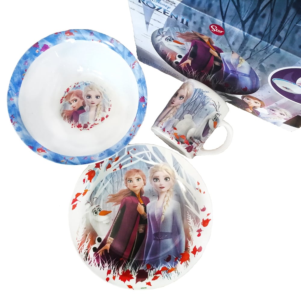 Детски порцеланов сервиз за хранене Disney Frozen ІІ 3 части