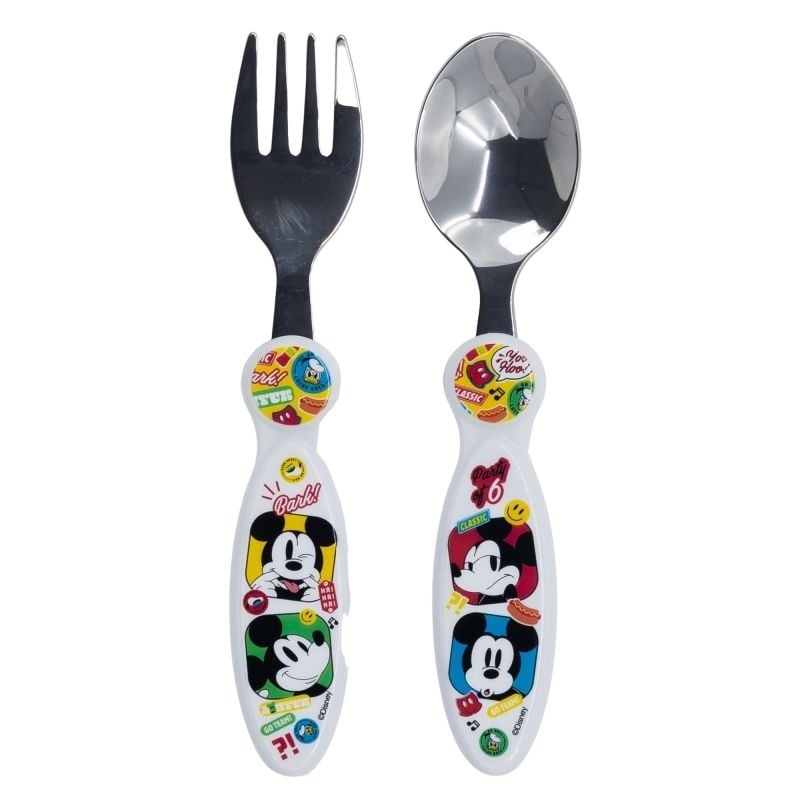 Детски прибори за хранене Mickey Mouse 2 части
