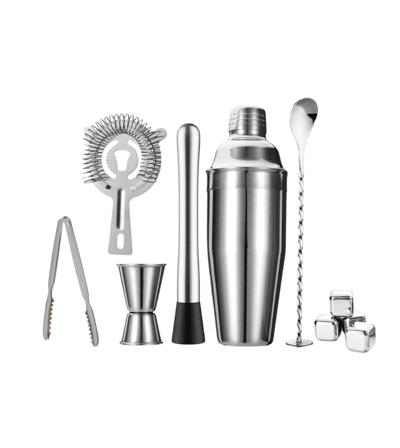 Комплект за коктейли Morello Silver 10 части