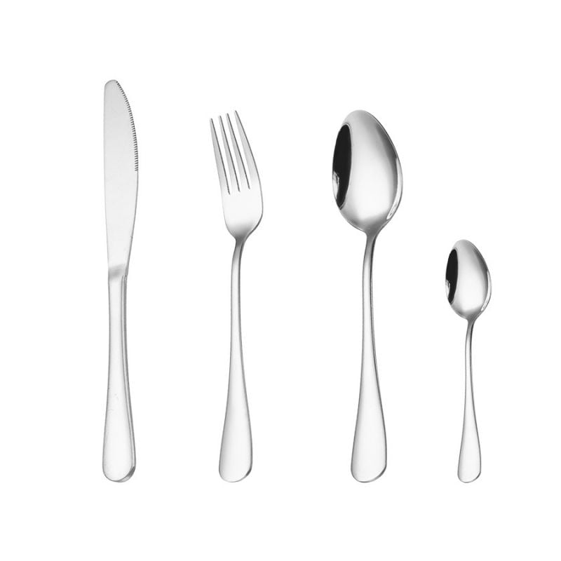 Прибори за хранене Morello Classic Silver 24 части