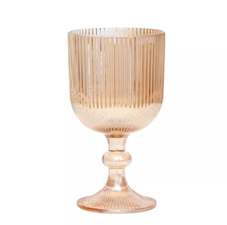 Чаши за вино Amber Stripe 6броя