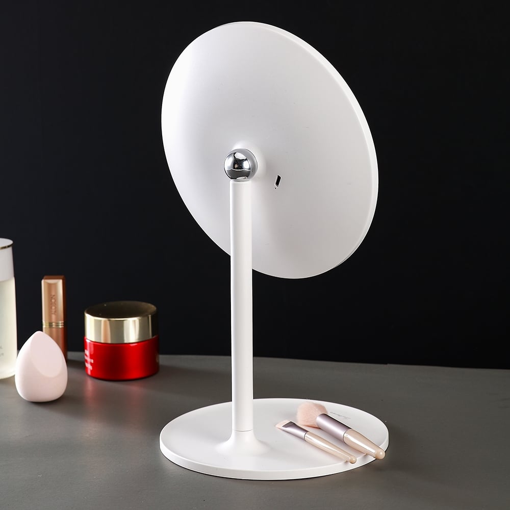 LED козметично огледало за грим Luigi Ferrero FR-801, кръг, 20 cm