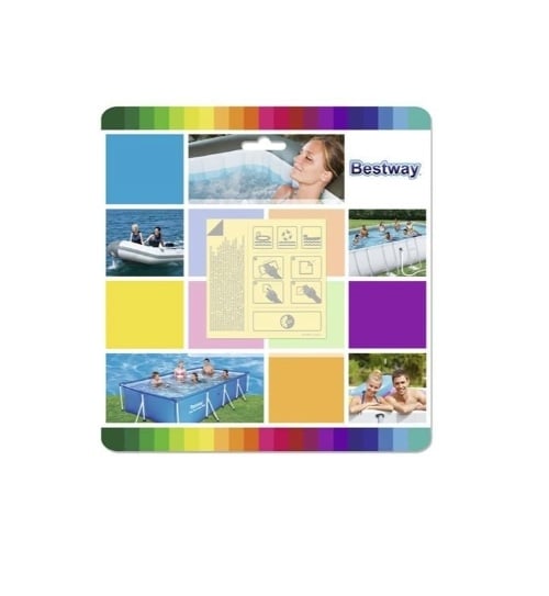 Лепенки за ремонт на басейн Bestway 62091 / 6.5х6.5см 10 броя