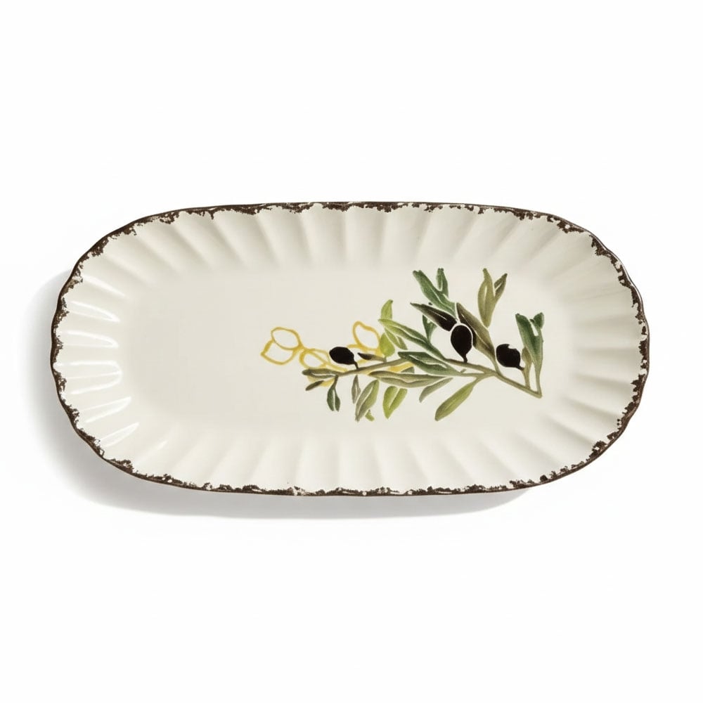 Овално плато Olive 29х15,5см
