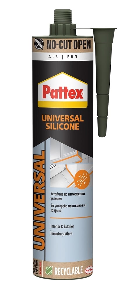 Универсален силикон Pattex Inno бял 280 мл