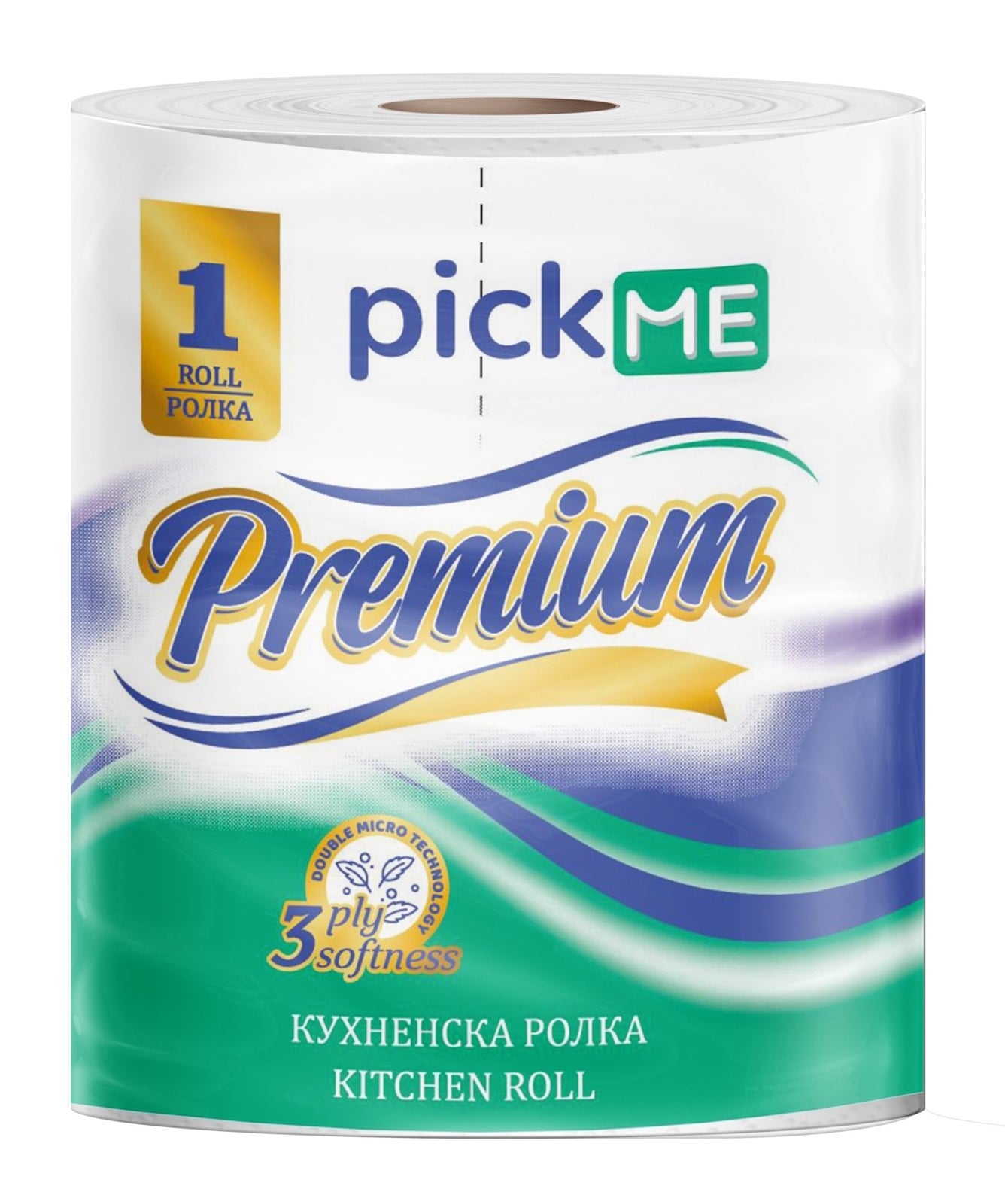 Кухенска хартия на ролка PickMe Premium