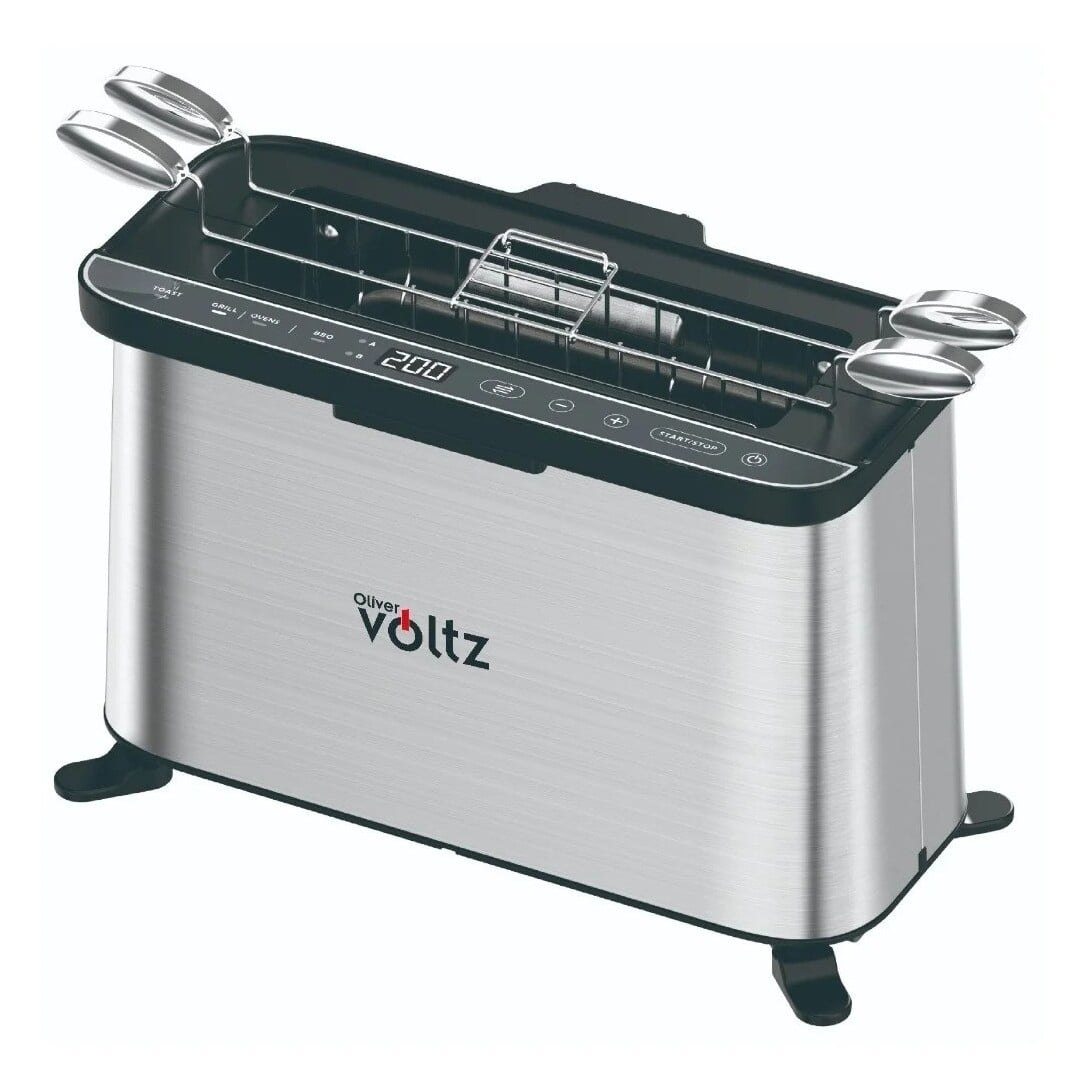 Мултифункционален уред за готвене 4в1 Voltz OV51015R инокс