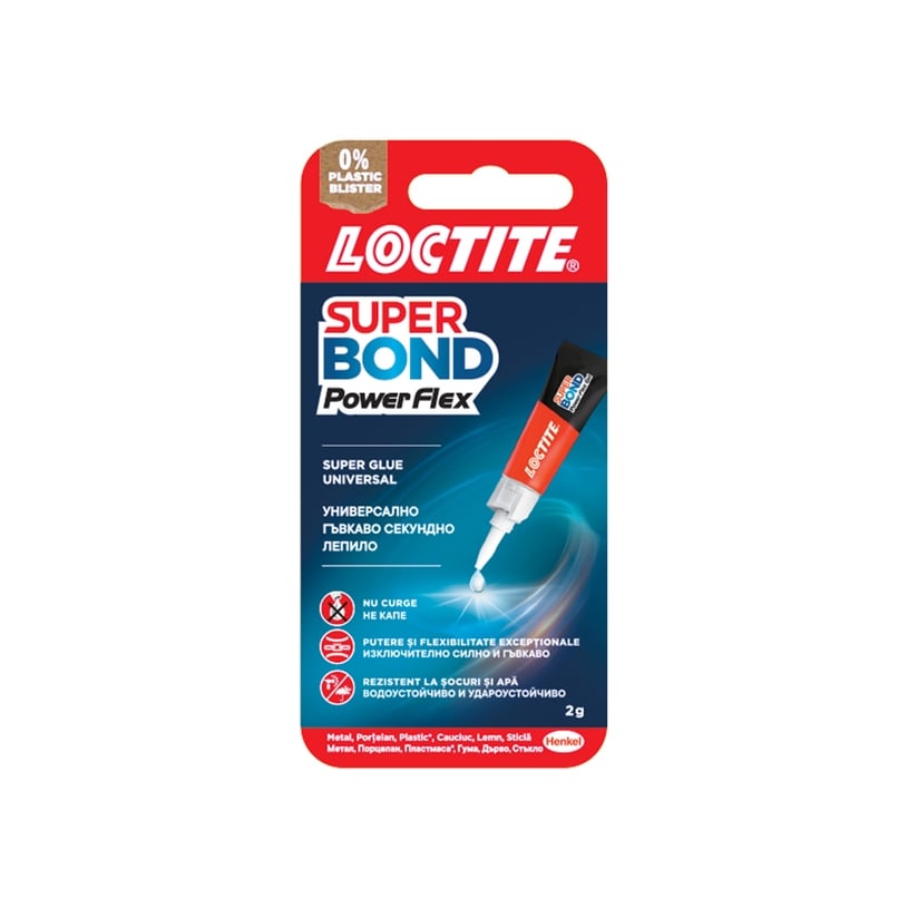 Секундно лепило Loctite Super Bond Power Gel 2г