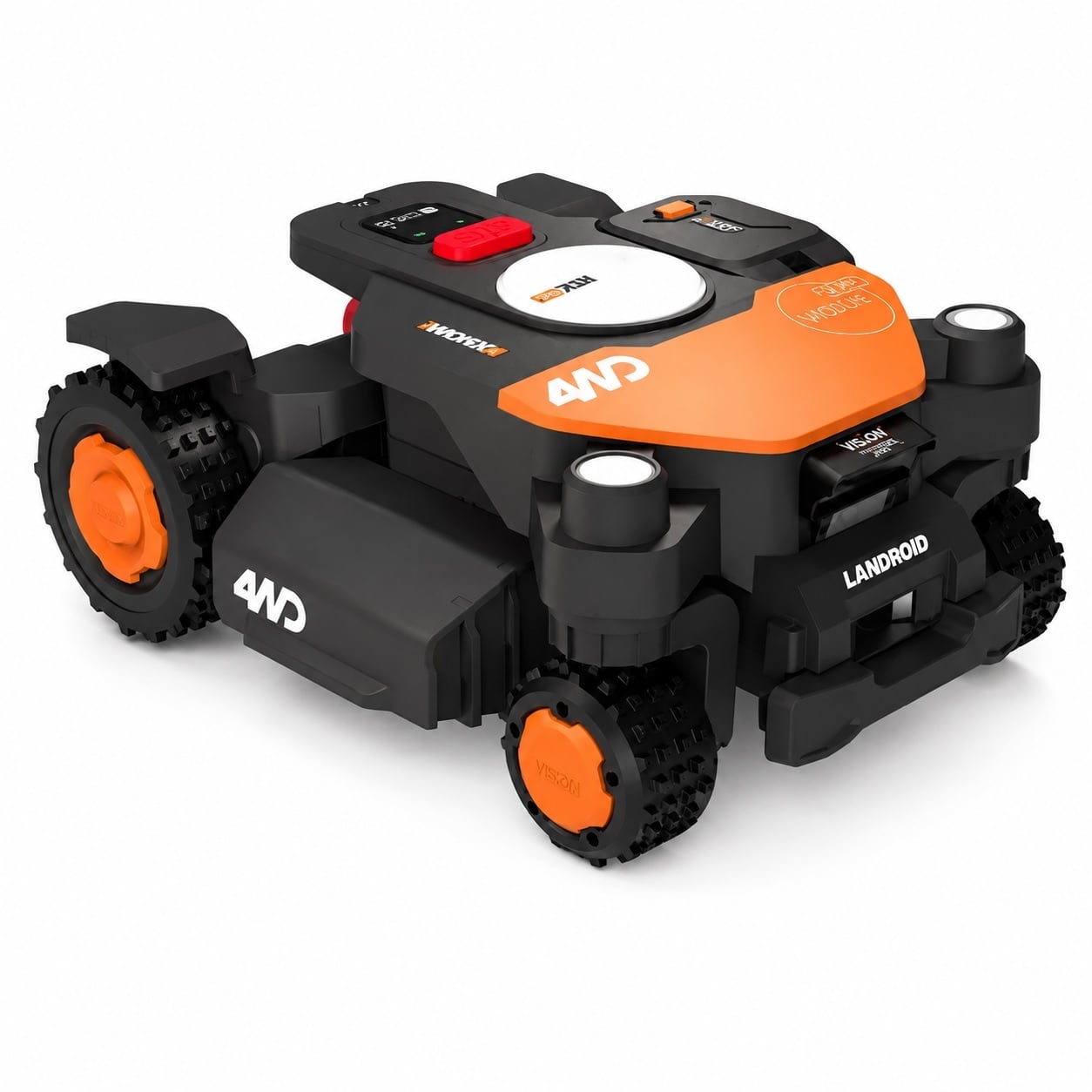 Косачка робот Worx Landroid Vision 4WD L2000 / 2000м²