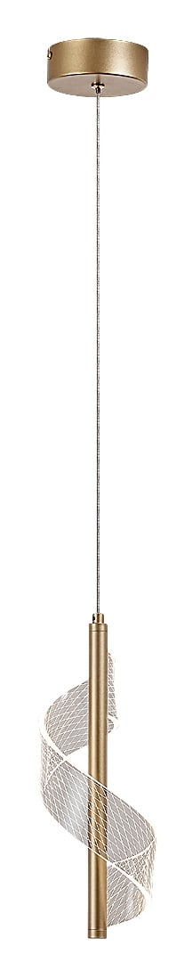 LED пендел Zofrael 6W 3000K златно