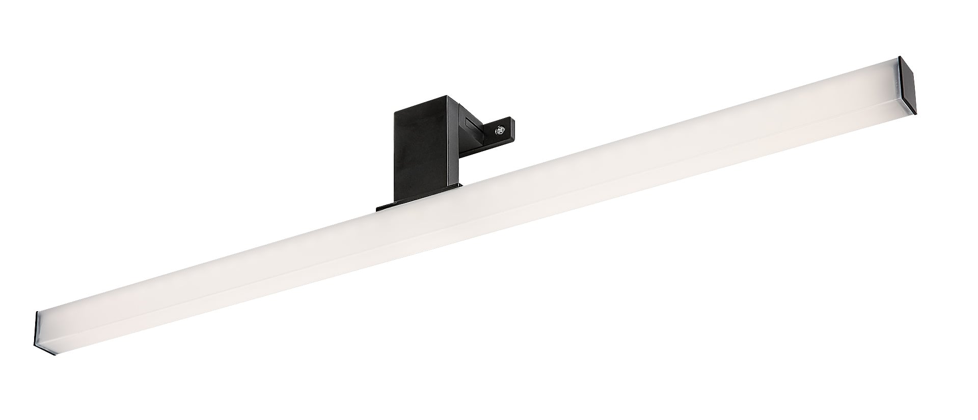 LED oсветително тяло за баня Oliro черно 9W 4000K IP44