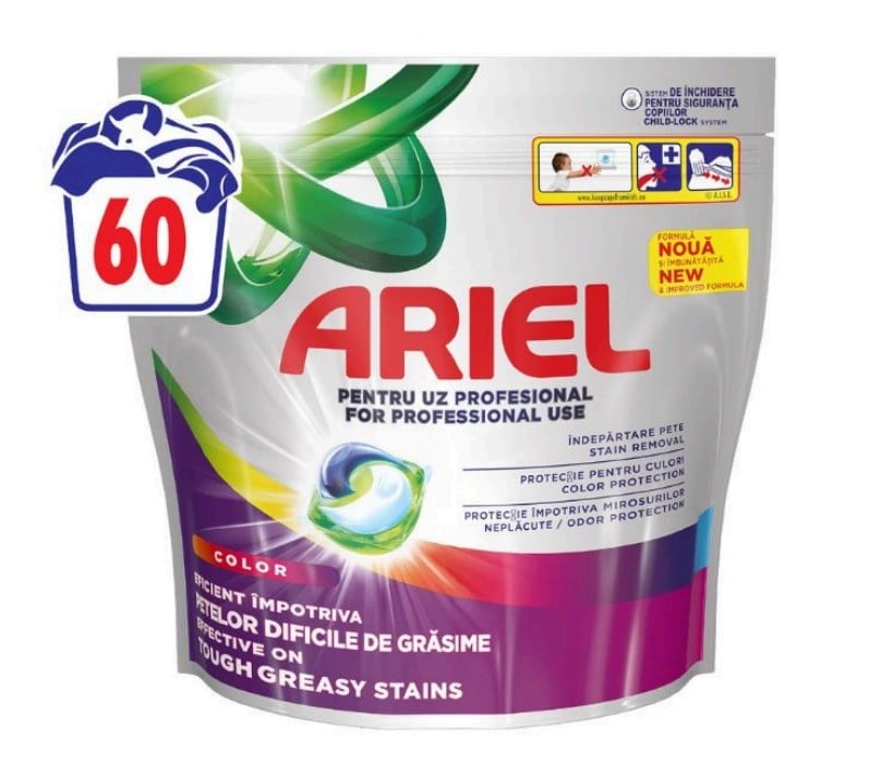 Капсули за пране Ariel All in 1 Color 60броя