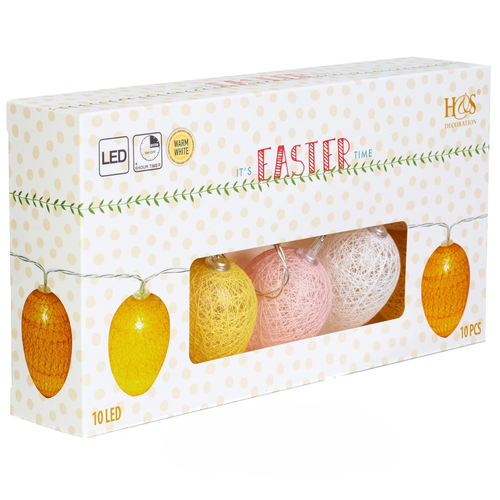 LED гирлянд Eggs 