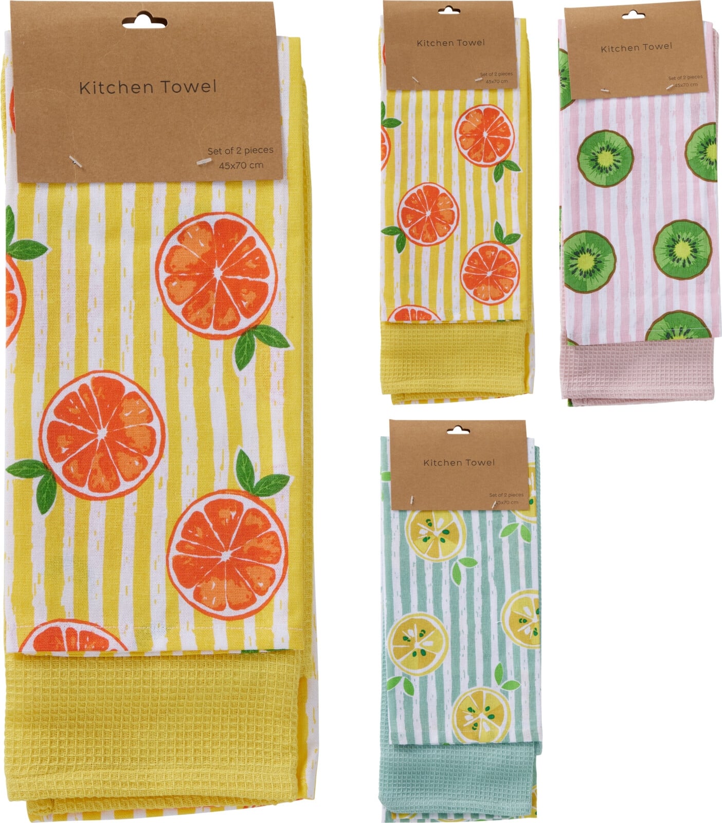 Кухненски кърпи Citrus микс 70х45см 2 броя