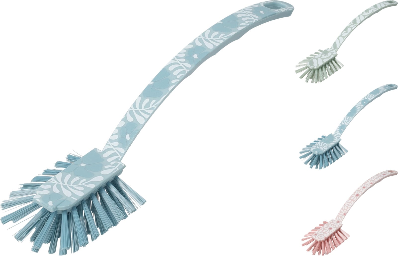 Четка за съдове Leaves микс 24х6,5х4см