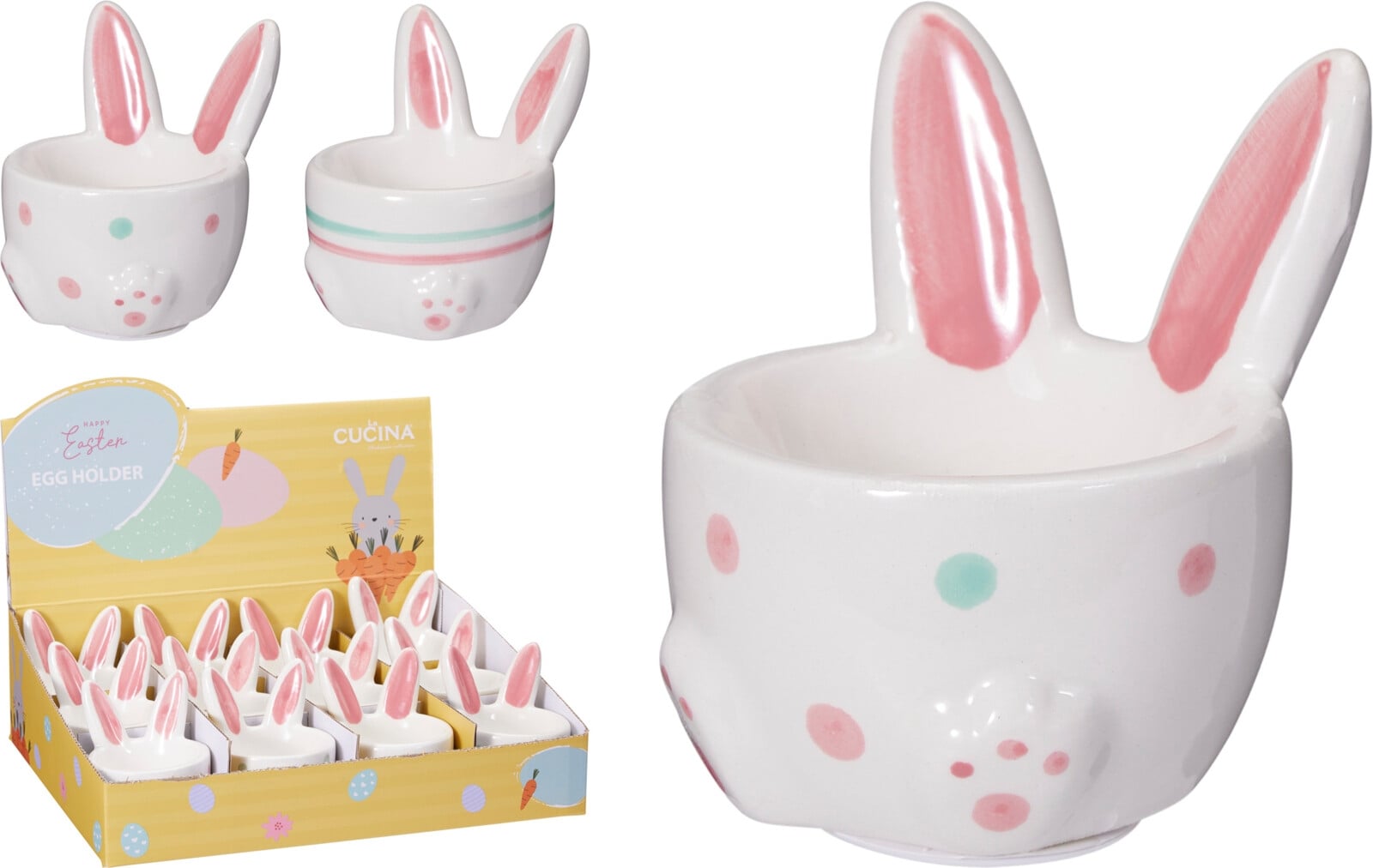 Великденска чашка за яйце Bunny микс