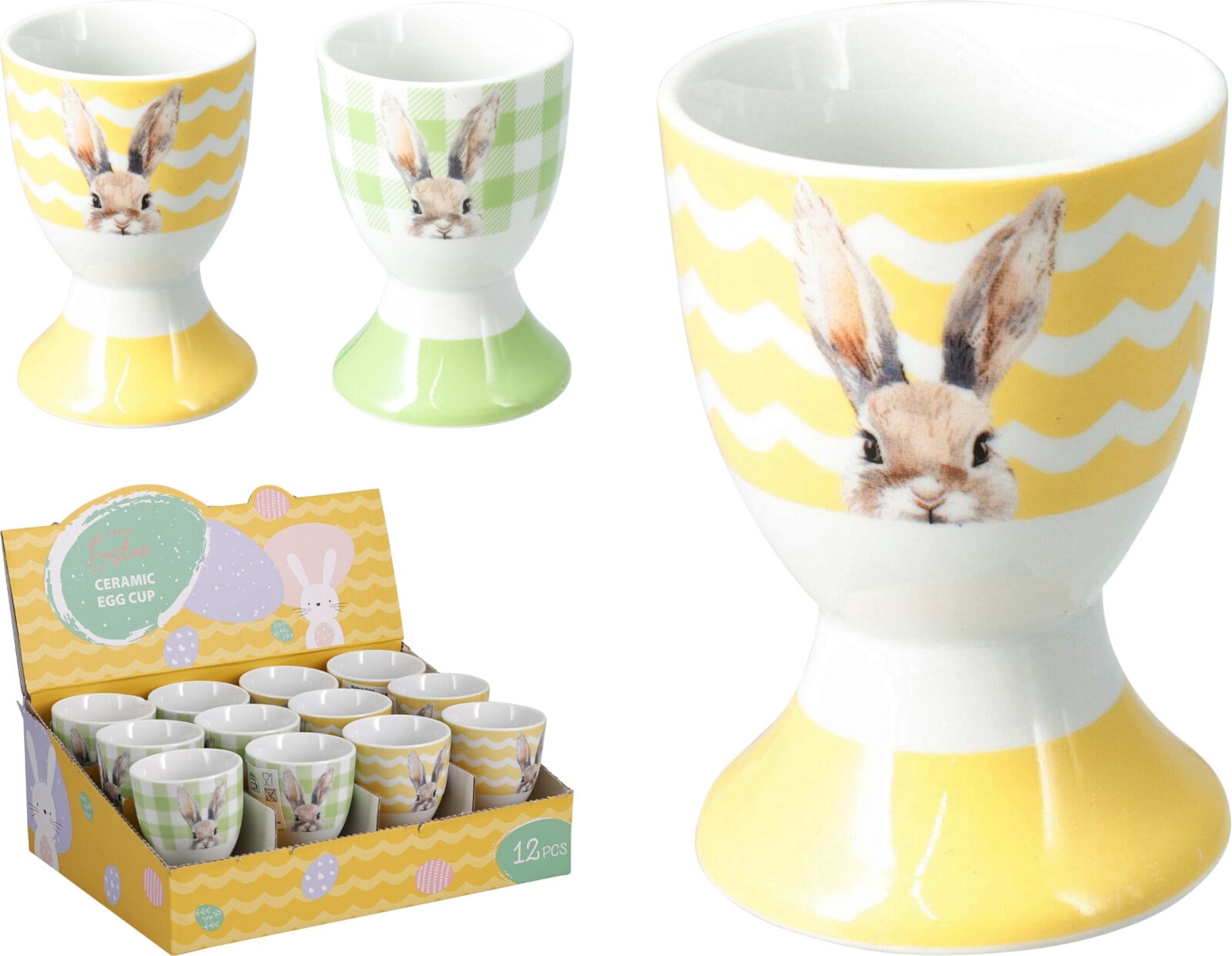 Великденска чашка за яйце Rabbit микс