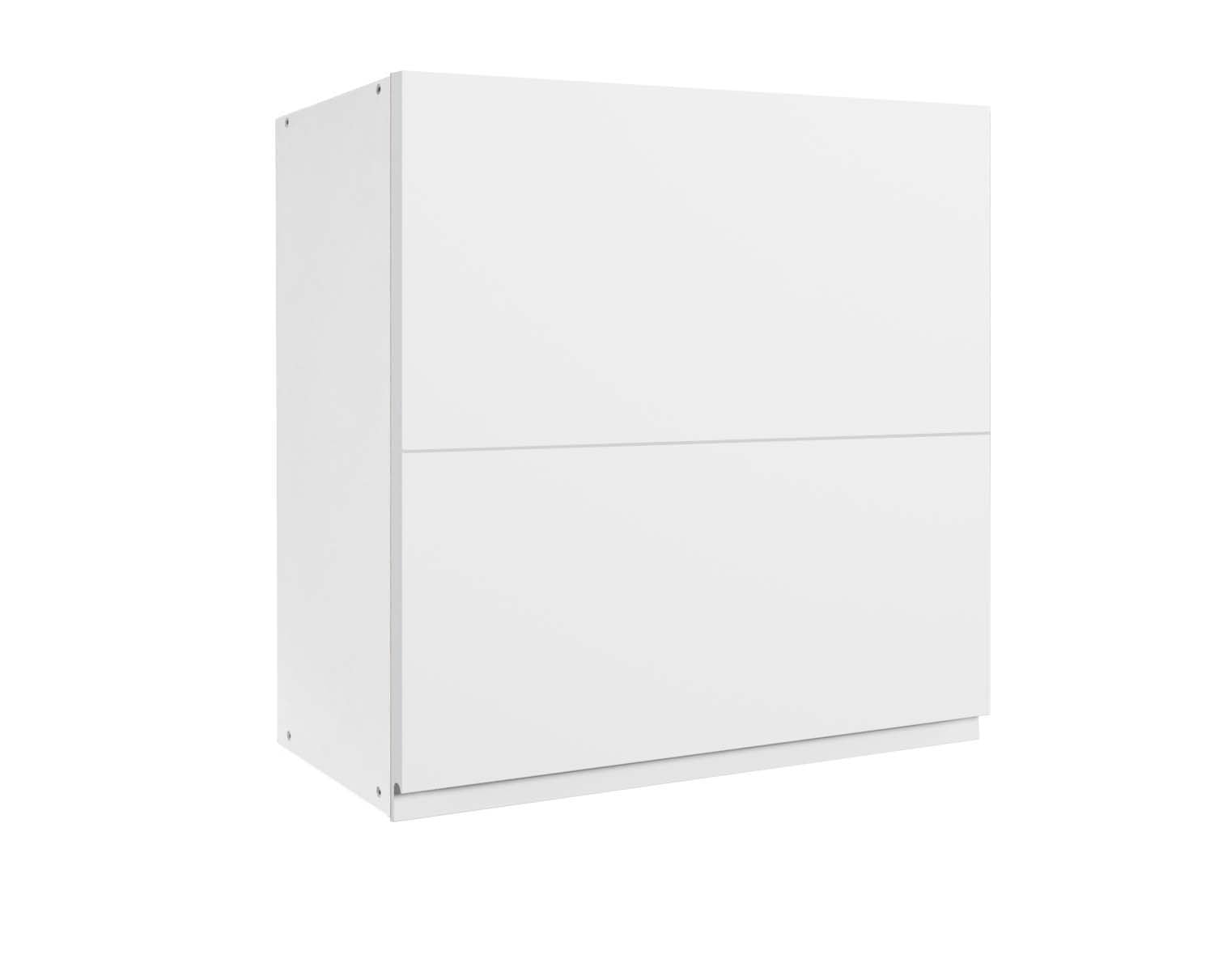 Горен шкаф с две повдигащи врати Aura VH80 B бял