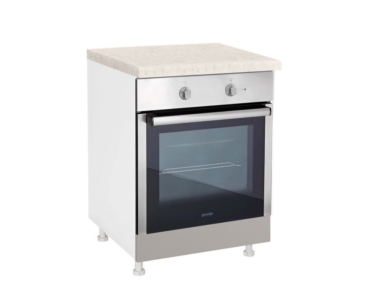 Долен шкаф за фурна за вграждане Matis Aura D60 R бежов