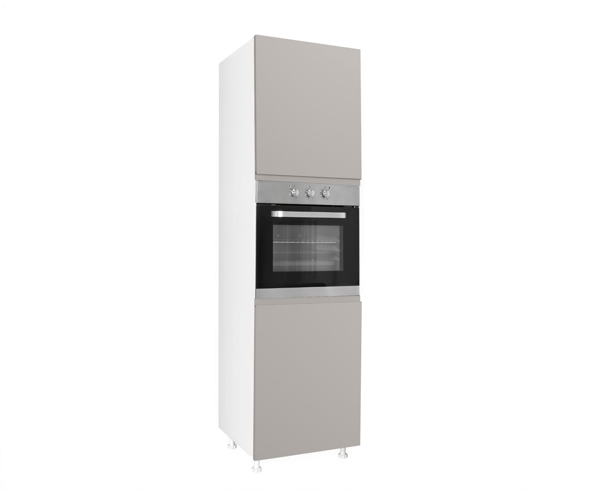 Колонен шкаф за фурна за вграждане Matis Aura D60 RV бежов