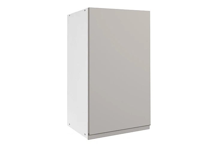 Горен шкаф с една врата и два рафта Matis Aura V40 бежов