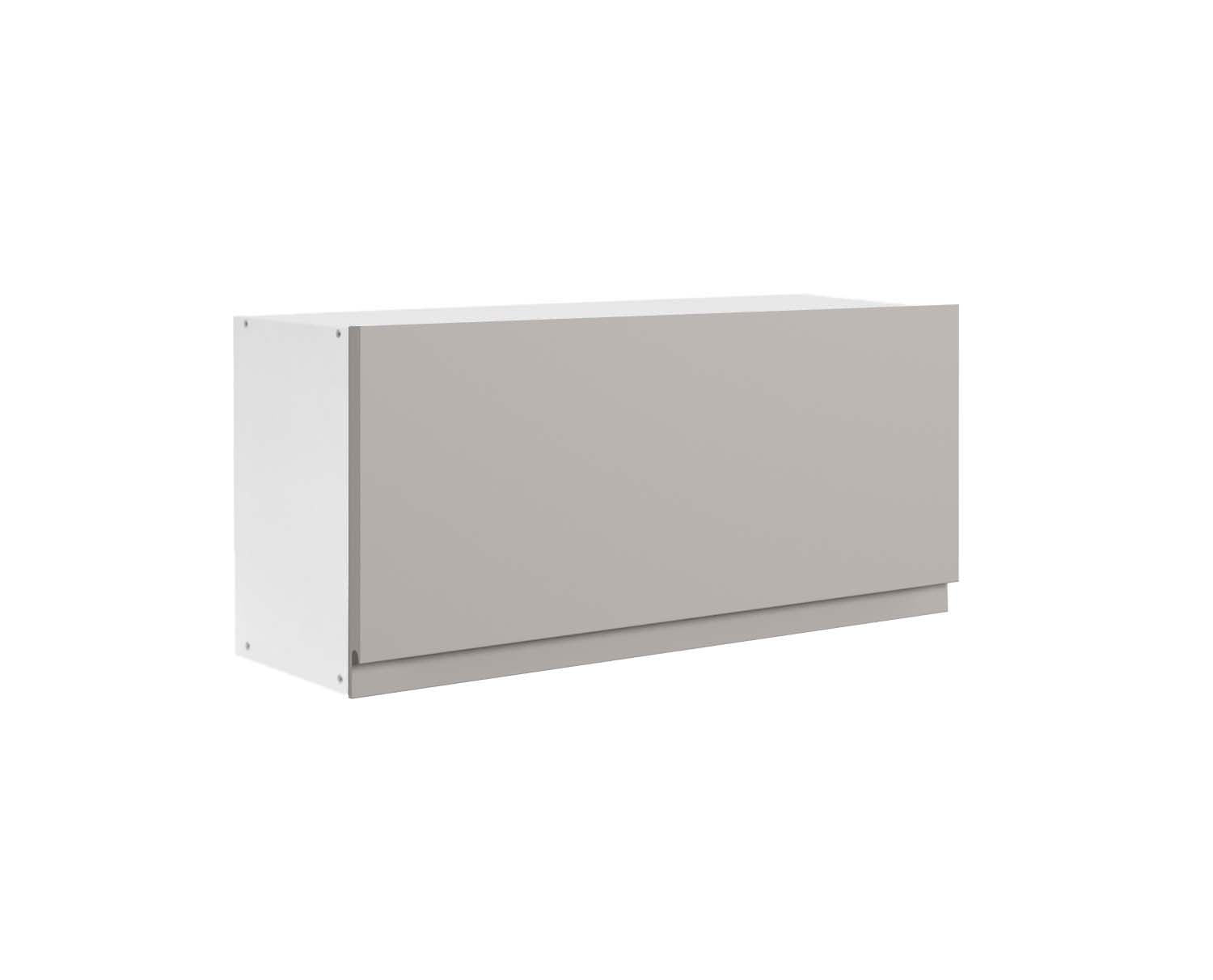 Горен шкаф с една повдигаща врата Matis Aura VH80/36 B бежов