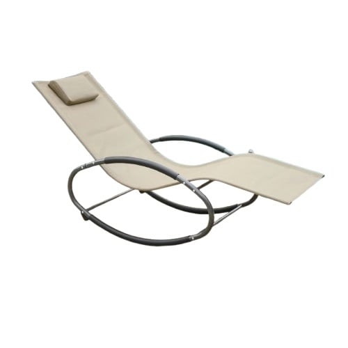 Люлеещ се шезлонг My Garden Carmo G62006 Taupe