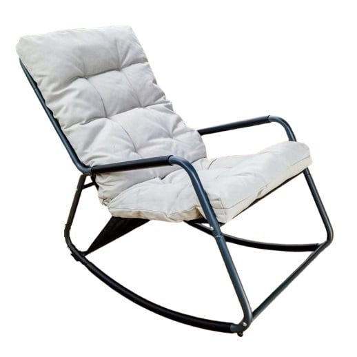 Люлеещ се шезлонг My Garden Carmo G62026 сив