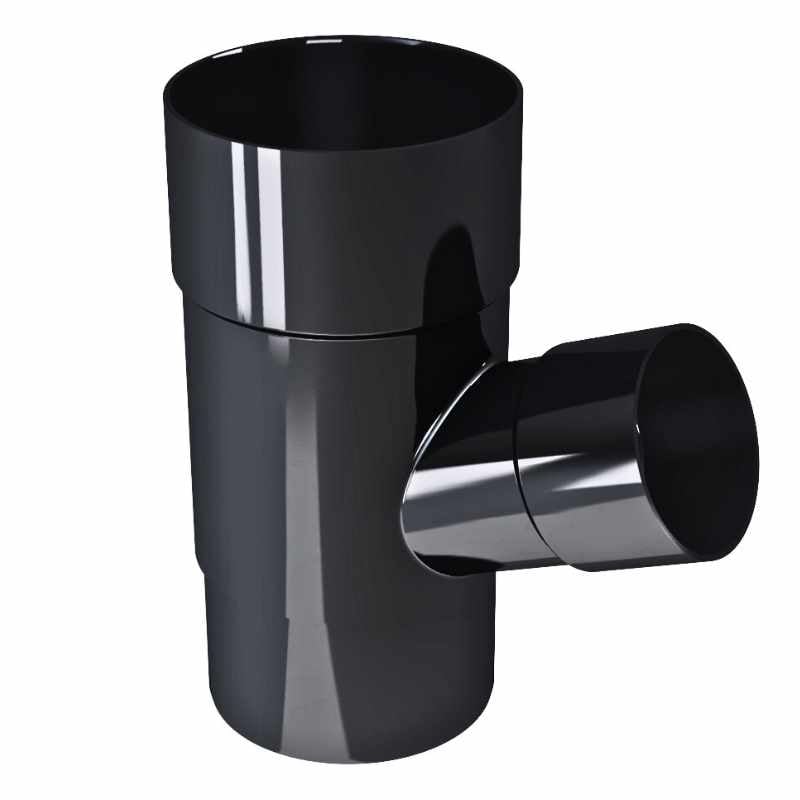 Утка Classic 120 Rainpipe 67.5° ф80/ф50мм карбон