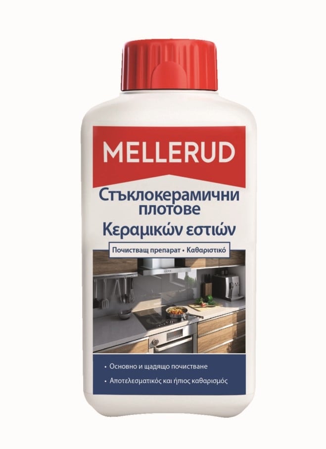 Препарат за почистване на стъклокерамични плотове Mellerud 500 мл