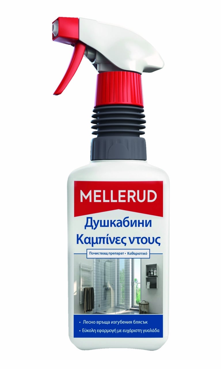 Препарат за почистване на душ кабини Mellerud 500 мл