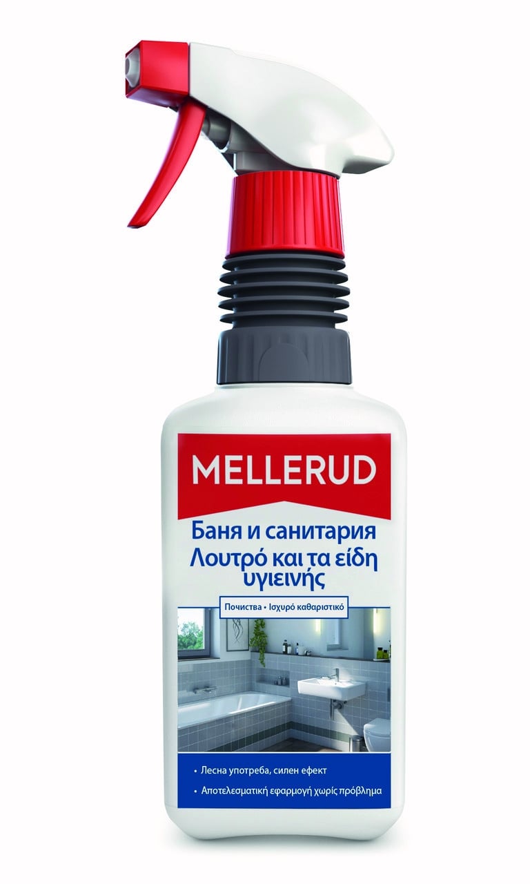 Препарат за почистване на баня Mellerud 500 мл
